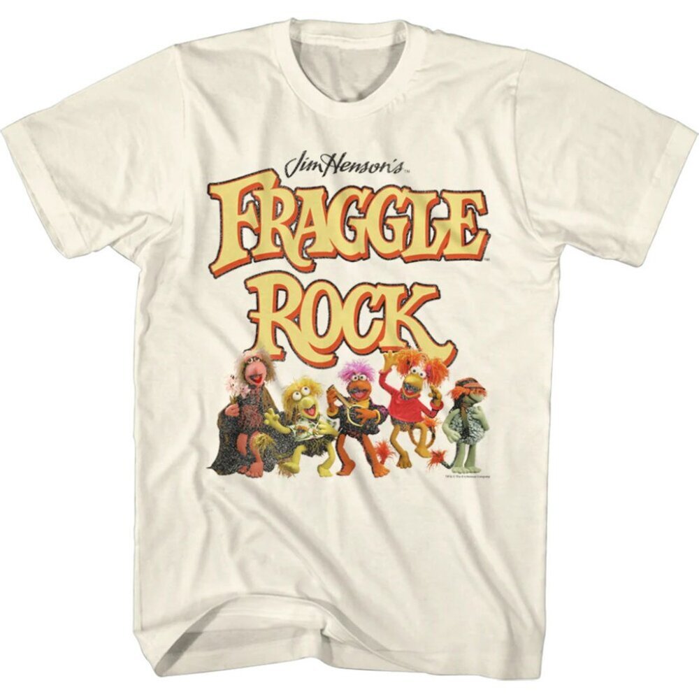 Photo And Logo Fraggle Rock Classic Cartoon Graphic T-Shirt  91